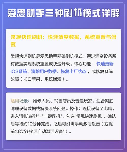 爱思助手一键刷机失败：提示“请求设备进入恢复模式”的处理